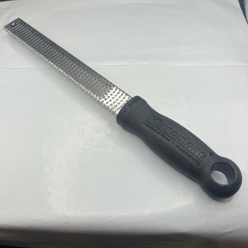 Vintage Microplane Rasp Grater Zester 8" Blade Pat 5100506 Made In USA